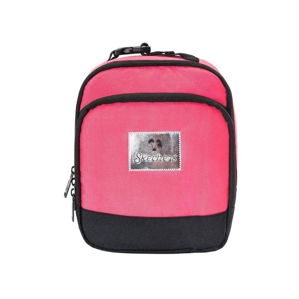 Skechers Insulated Lunch Bag Pink and Black
